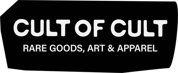 A black and white logo for cult of culture.